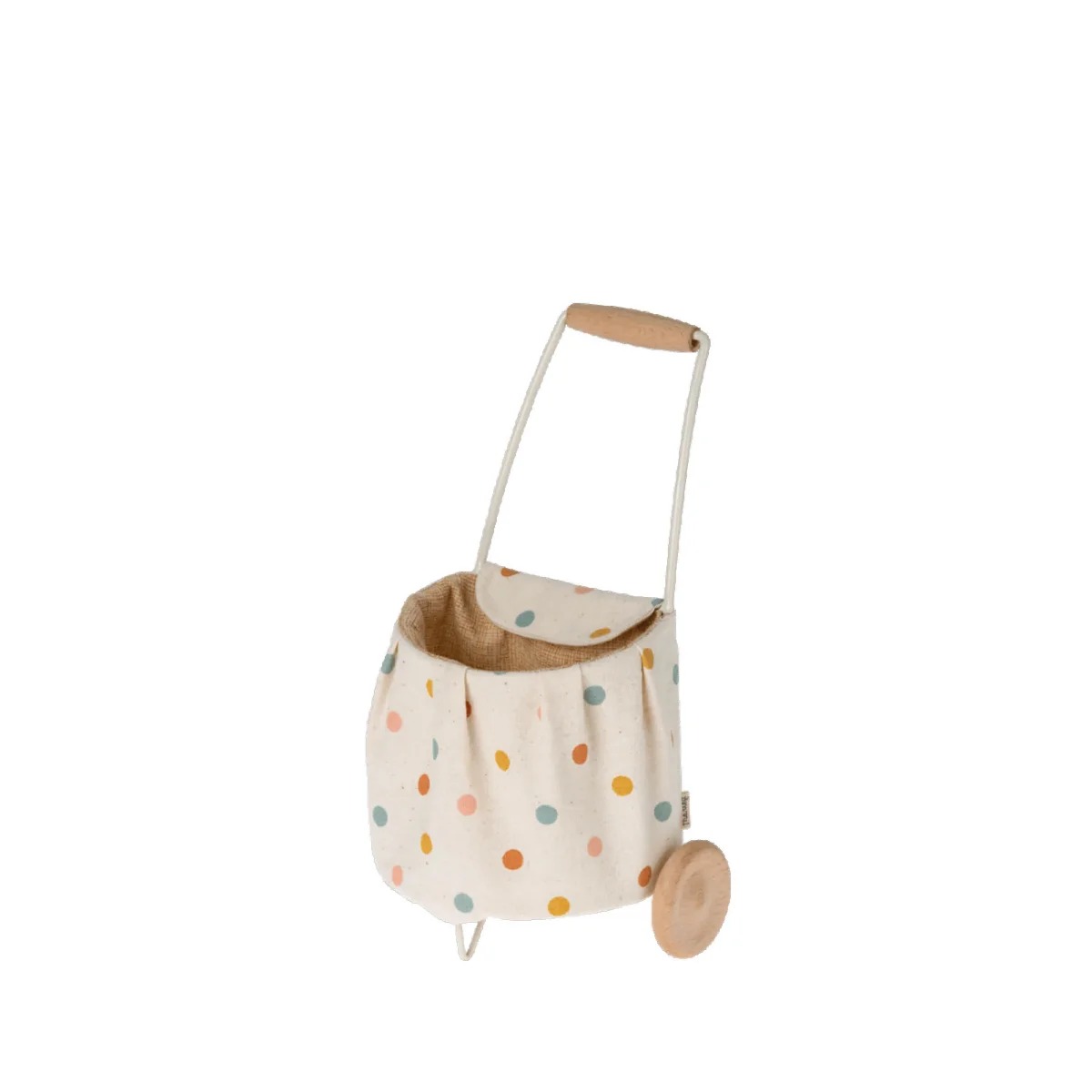 Mini Trolley, multi dots – Bild 3