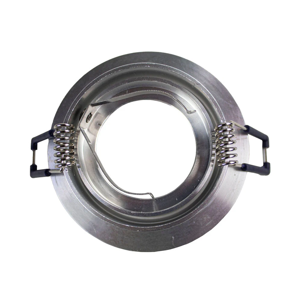 Silberne Spotleuchte Ø73mm | Vertieft | Neigbar | Single | Runden. – Bild 8