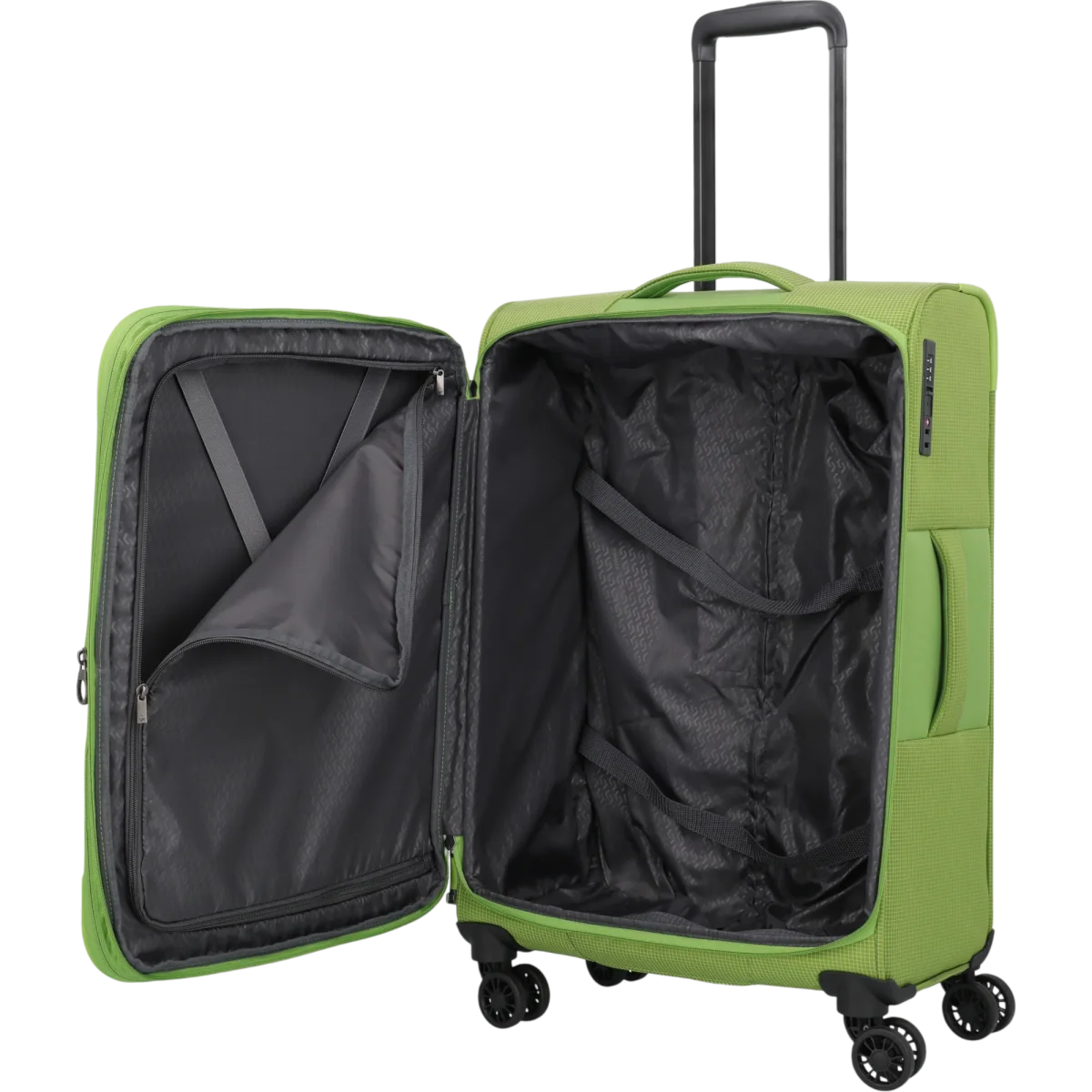 Travelite Corsiica 4-Rollen-Trolley M erw. 67 cm -Fresh Green – Bild 7