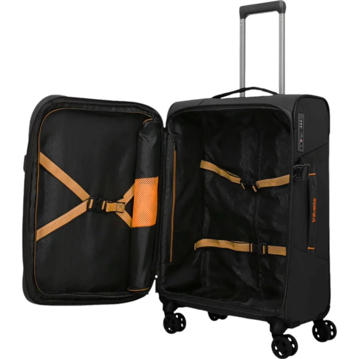 Travelite Briize 4-Rollen-Trolley M 67 cm -Schwarz – Bild 8