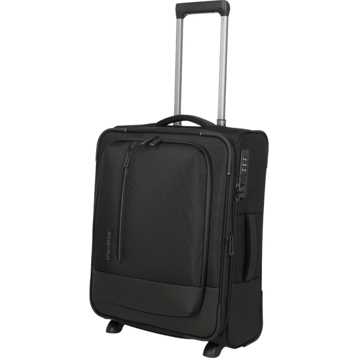 Travelite Crosslite 2-Rollen-Kabinentrolley S 54 cm -Schwarz – Bild 3