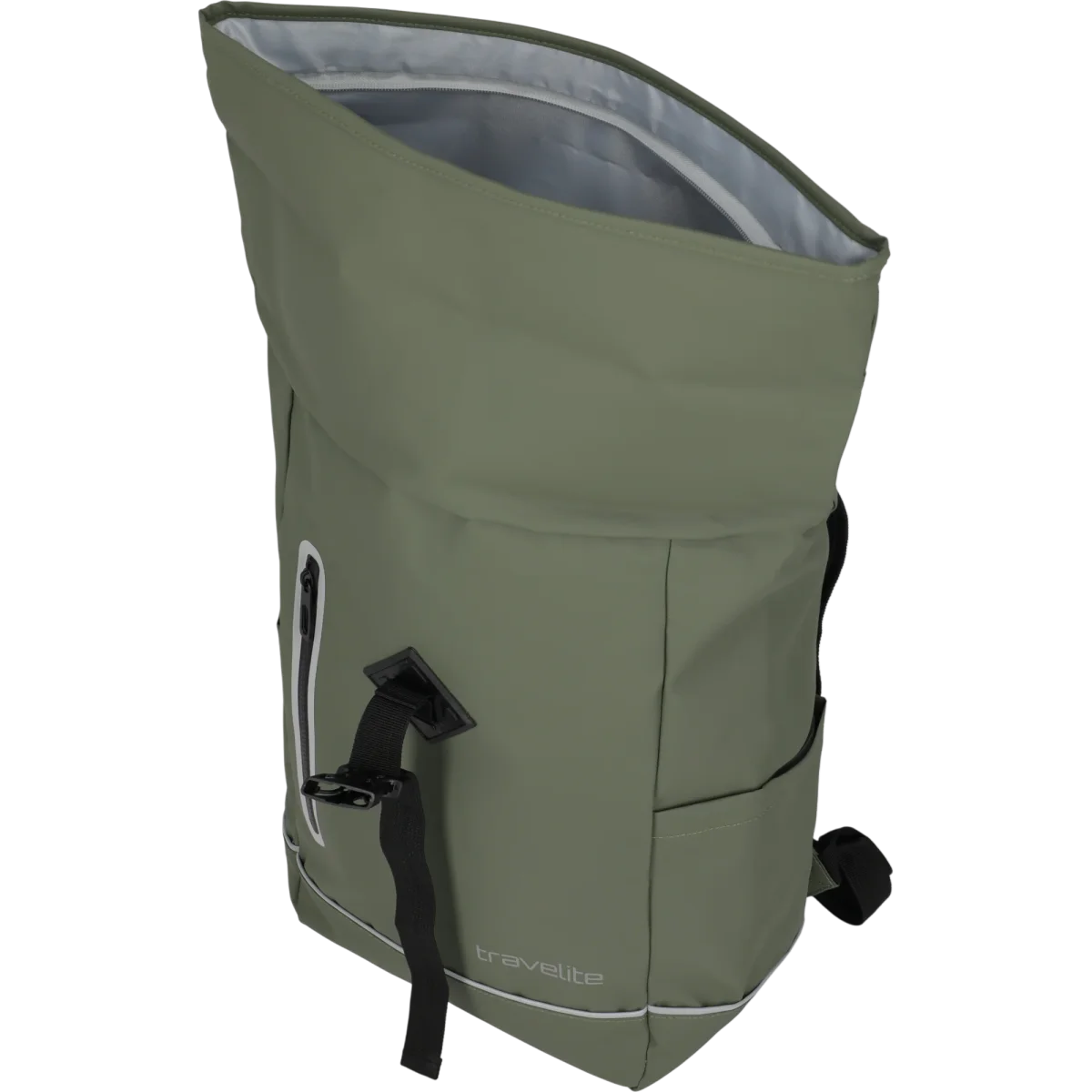 Travelite Basics Rollup Rucksack aus Plane 48 cm -Olive – Bild 4