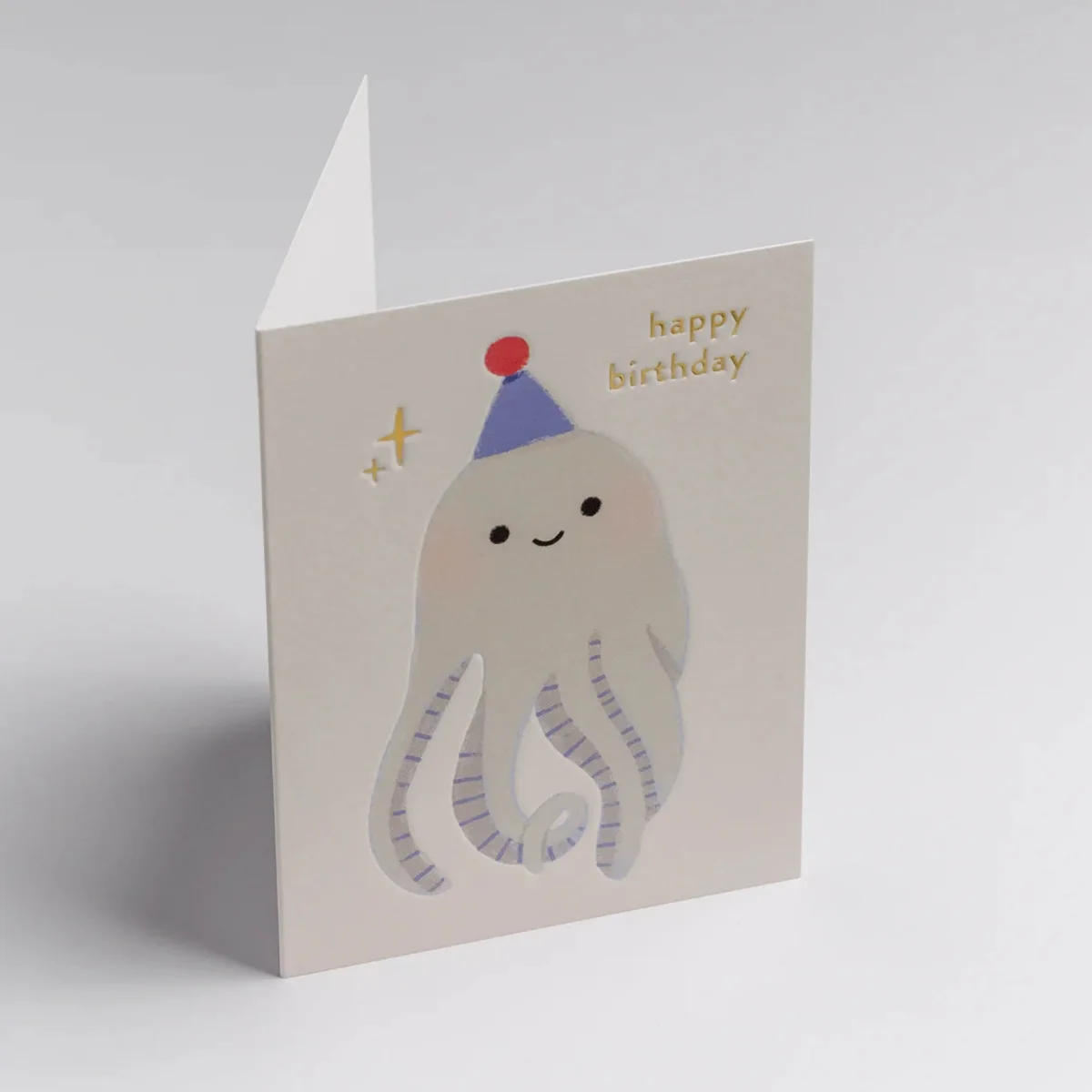 Birthday Octopus Mini Karte – Bild 5