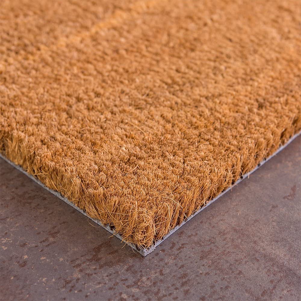 Kokosmatte naturfarbig | 80, 100, 120 oder 200 cm breit | 24 mm dick | Meterware – Bild 3