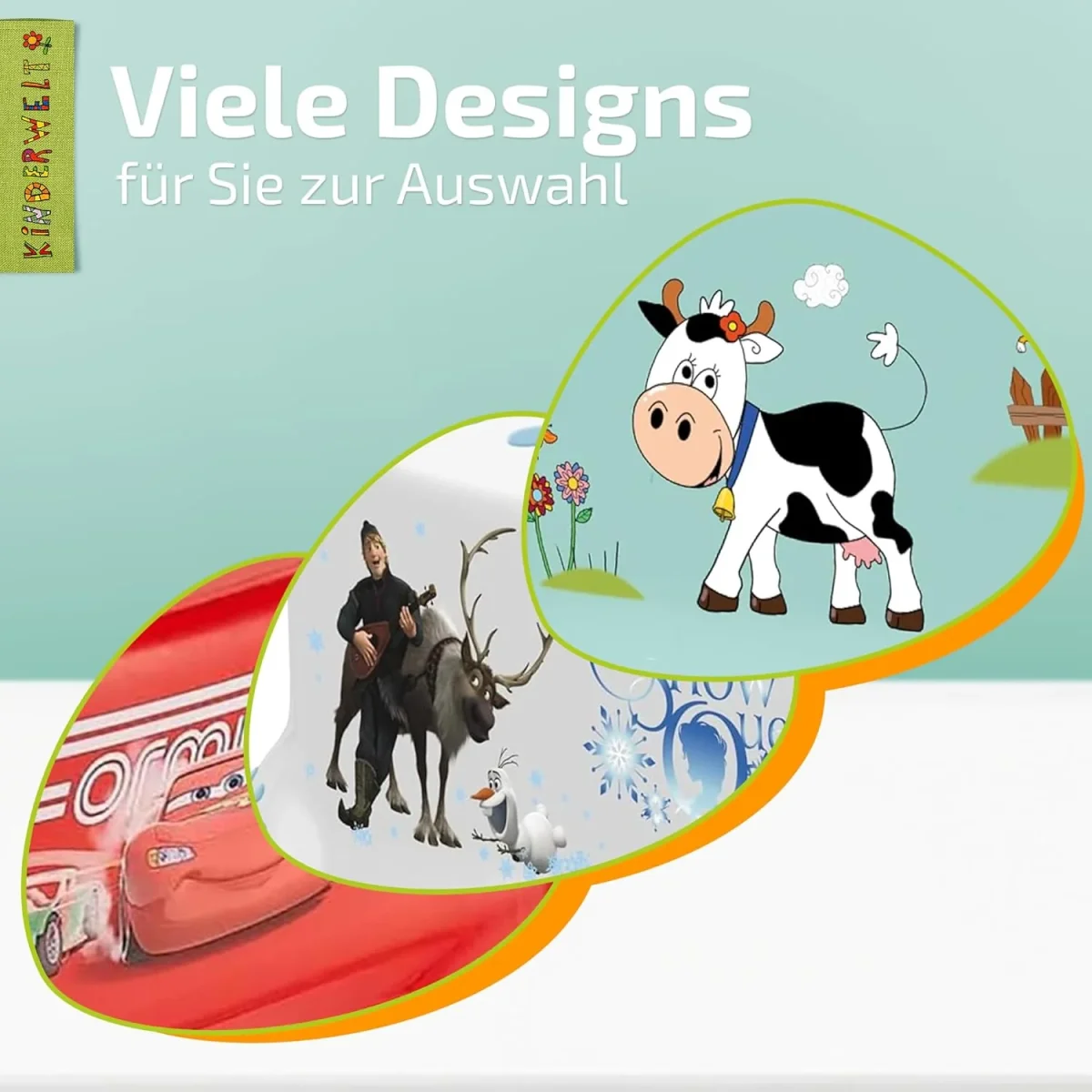 Premium Tritthocker Hippo grün stabiler Hocker für Kinder – Bild 6
