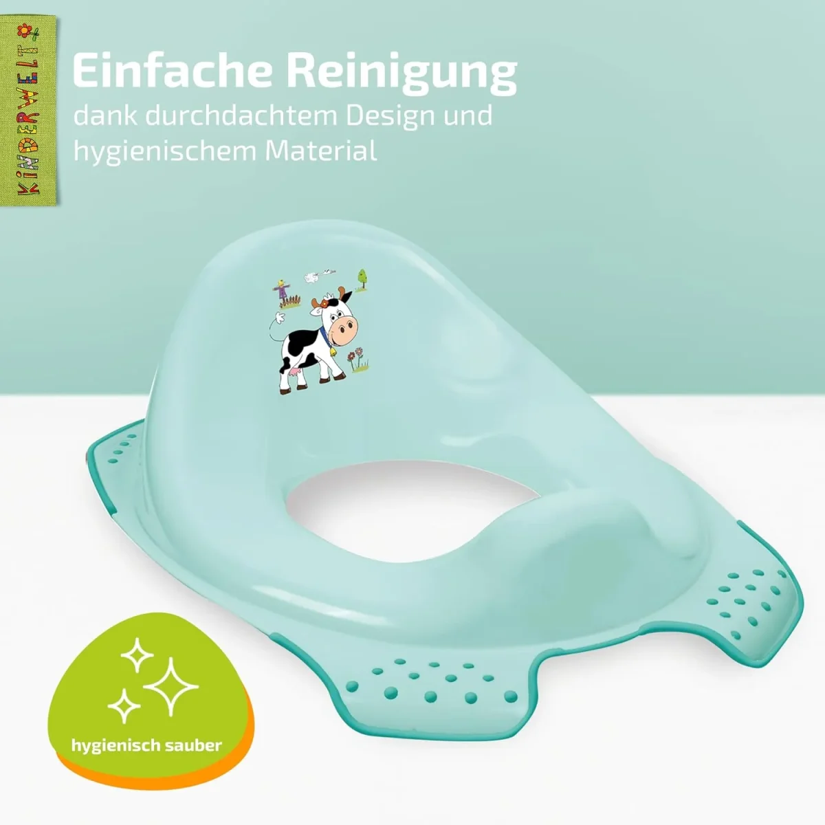 Premium Toilettensitz für Kinder und Babys Prinzessin – Bild 7