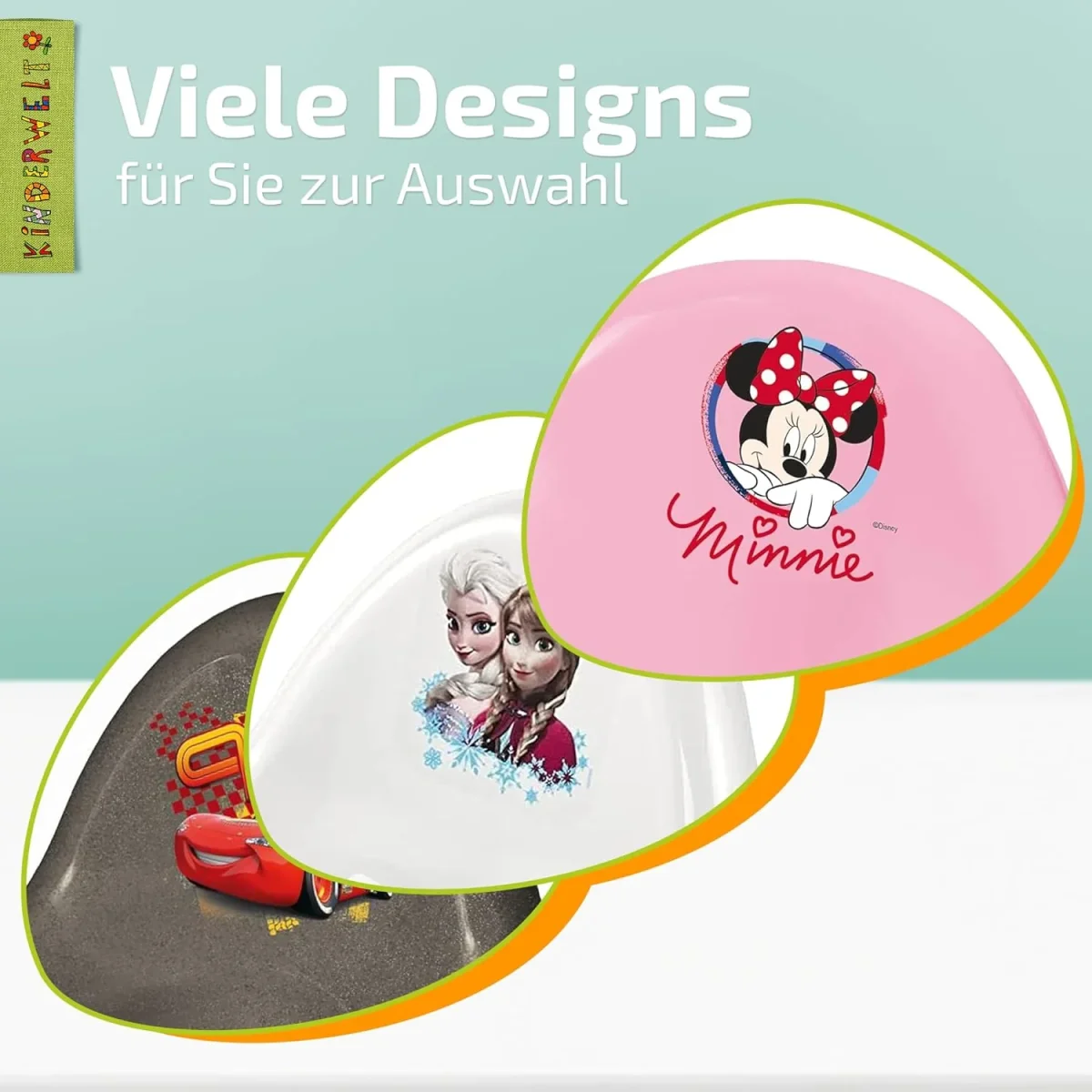 Premium Toilettensitz für Kinder und Babys Prinzessin – Bild 6