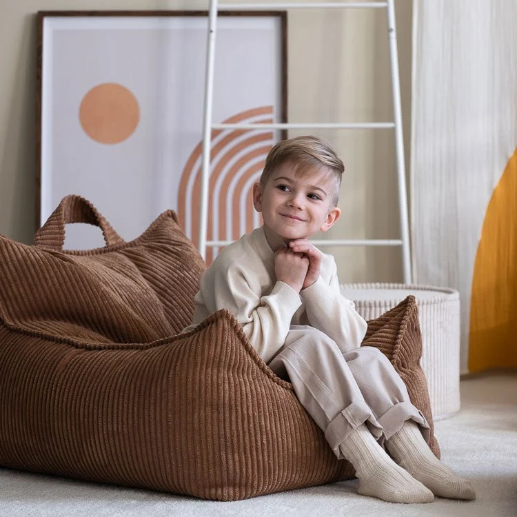Sitzkissen Cord "Beanbag Toffee" – Bild 5
